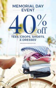 Chicos Memorial Day Sale 2019 Town & Country Village