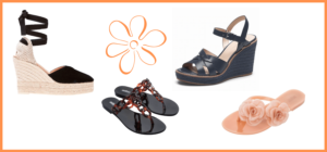 Shop for wedge sandals, ballet flats, upscale flip-flops and slides this Spring at Town And Country Village