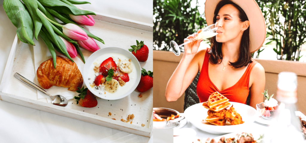 Explore Mother's Day Dining At Town And Country Village. Brunch At Flemings Steakhouse or Get Flowers and Croissants At Randalls 