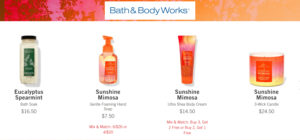 Shop for bubble bath, lotion and candles at Bath And Body Works