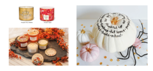 Get candles and pumpkins and make a new Thanksgiving Day tradition