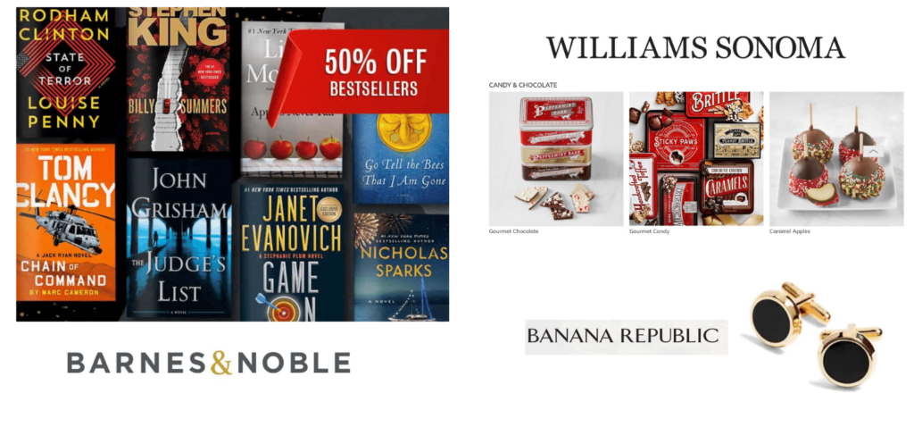 Books from Barnes & Noble make great Christmas Gifts for The Grandparents