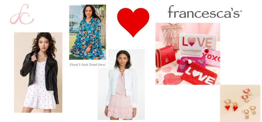 Gift Ideas For Your Sweetheart with Help from Francesca's and French Cuff Boutique