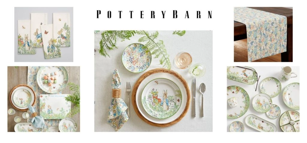 The Pottery Barn at Town & Country Village has Pretty Tableware for celebrating in style.