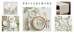 The Pottery Barn at Town & Country Village has Easter Tableware for celebrating in style.