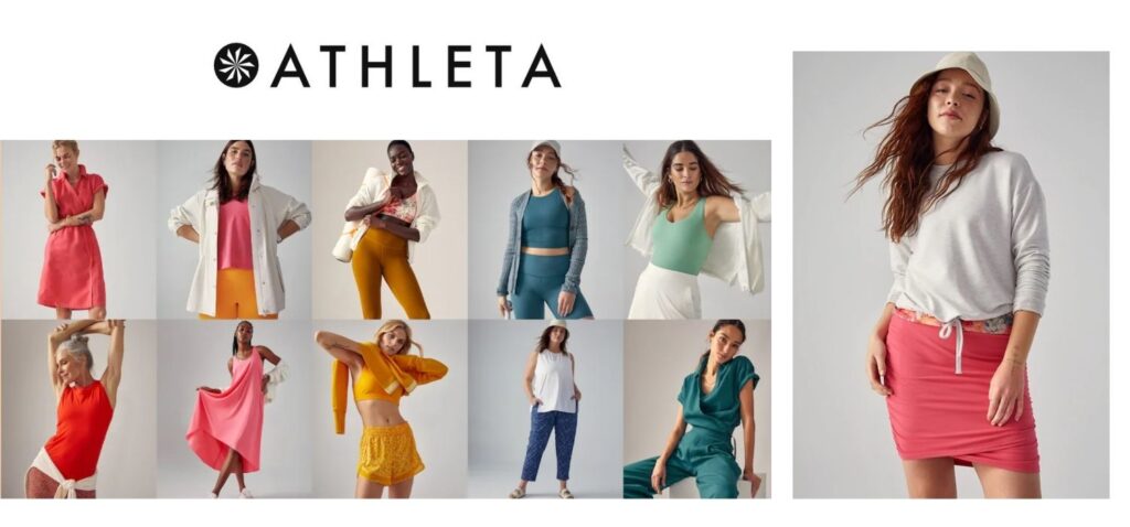 Athleta at Town & Country Village has pretty activewear that takes you from yoga class to lunch with friends in style