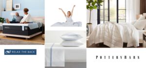 Health Habit #7 Sleep Better with the help of organic sheets from Pottery Barn