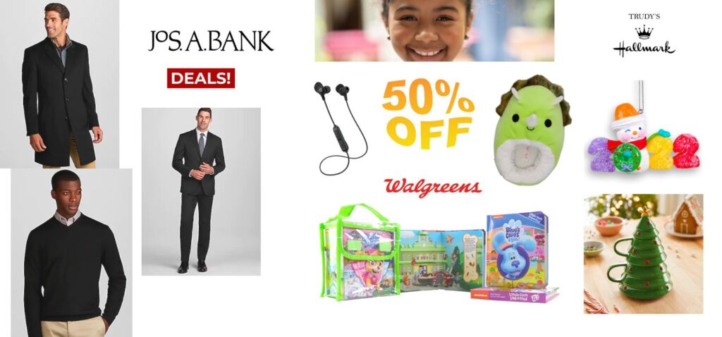 Jos. A. Bank, Walgreens, Trudys Hallmark at Town & Country Village Black Friday Deals in 2022