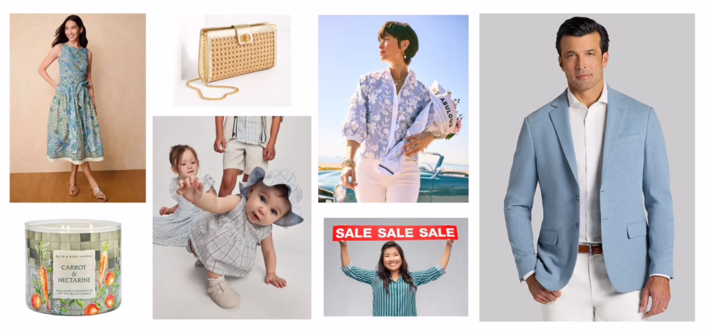 Shop Sales. Carter's for Kids, Talbots, Jos A Bank, and French Cuff Boutique Can Help You Dress Your Best!