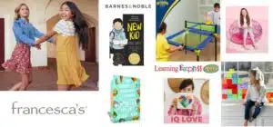 Shop the Learning Express, Barnes & Noble and Francescas for kids toys, games, books and outfits for girls.