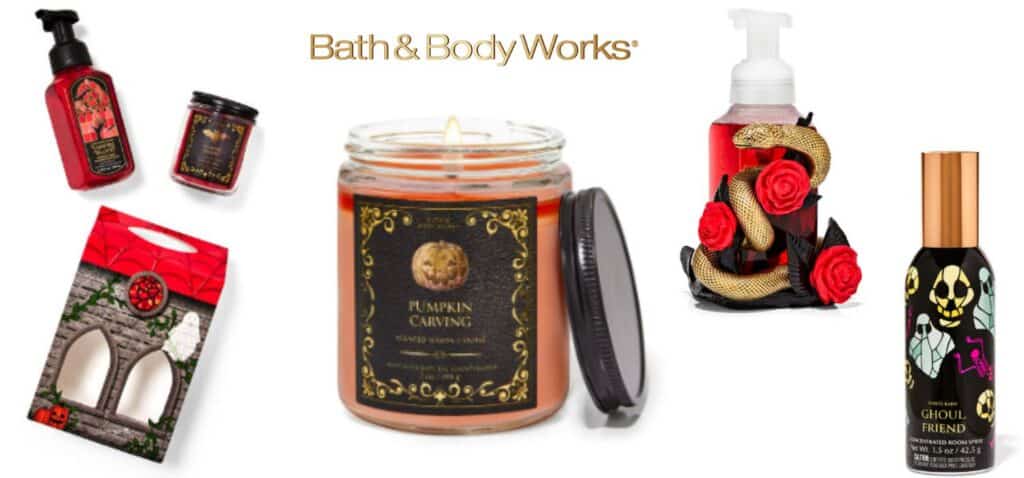 Bath & Body Works at Town & Country Village has Halloween candles, lotions and fragrances. 