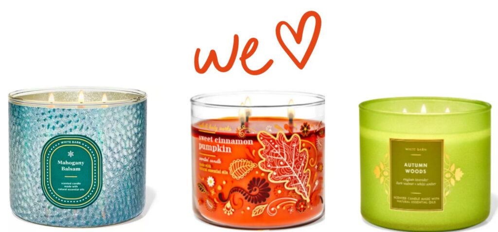 There is a Candle for every personality. Get them at Town and Country Village in Houston. 