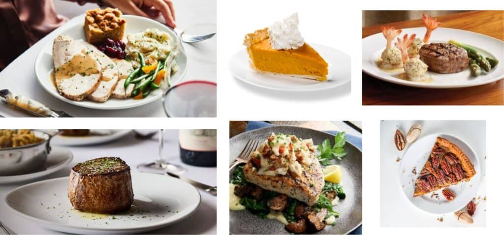 Fleming's Steakhouse and McCormick & Schmicks Seafood are at Town & Country Village. Dine with them for Thanksgiving 2023.