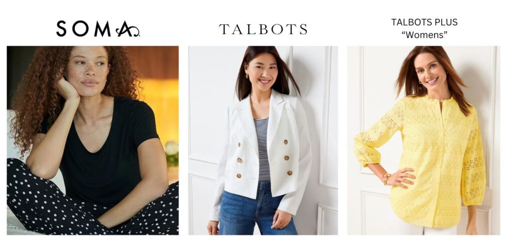 Shop Soma, Talbots, andTalbots Women at Town & Country Village in Houston