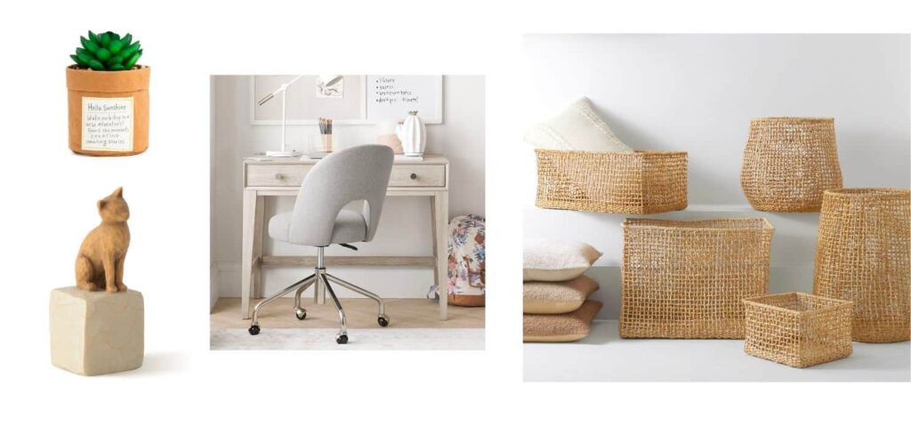 Pottery Barn can help with Back To School At Home Study Spaces